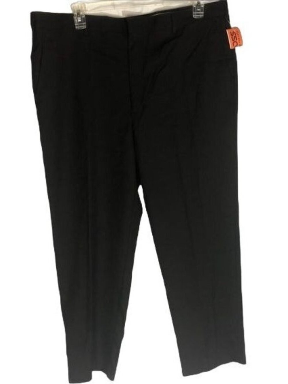 Alfant black nwt pockets zipper dress pants polyester blend size 44/30 READ new